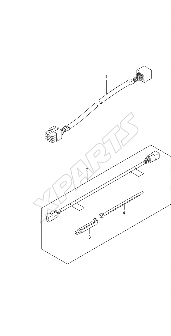  Opt: Harness(AR/AT) til Suzuki motor